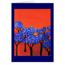 Land of Blue Trees Cards