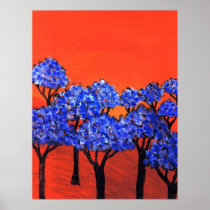 Land of Blue Trees Posters