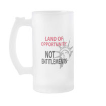 Land Of Opportunity Not Entitlements Coffee Mug