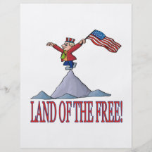 Land Of The Free Full Colour Flyer