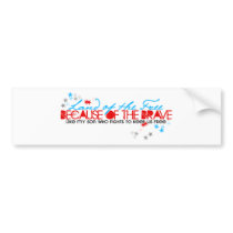 Land of the Free: Son Bumper Sticker