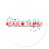 Land of the Free: Son Stickers