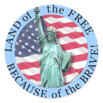 Land of the Free... Sticker