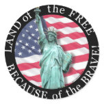 Land of the Free... stickers