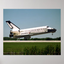 Landing of Space Shuttle Columbia (STS-90) Posters