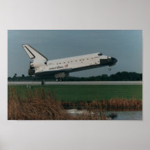 Landing of Space Shuttle Endeavour (STS-77) Posters
