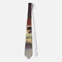 "Landing Patterns" Watercolor Art Neckties