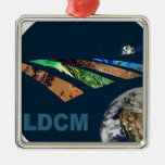 Landsat Data Continuity Mission Program Logo Christmas Ornaments
