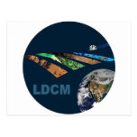Landsat Data Continuity Mission Program Logo Postcard