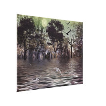 Landscape14 Wrapped Canvas Canvas Print
