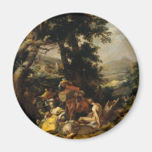 Landscape - Abraham Bloemaert Refrigerator Magnet