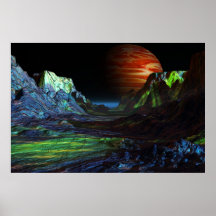landscape before jupiter posterdruck