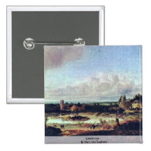 Landscape.,  By Hercules Seghers Buttons