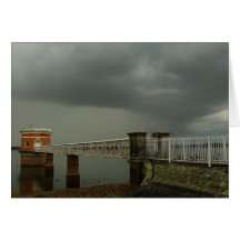 Landscape cards, Lightening on Prospect Reservoir