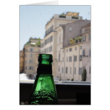Landscape from the trattoria グリーティングカード