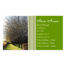 Landscape / Garden Centre Business Cards