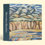 Landscape, New Mexico by Marsden Hartley, Moderism binders