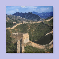 Landscape of Great Wall, Jinshanling, China magnets