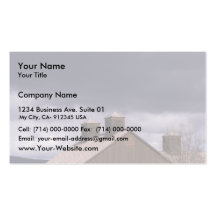 Landscape Of Napa Winery Homes Business Card Templates