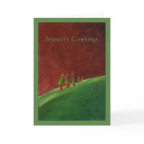 Landscape Seasons Greetings Card