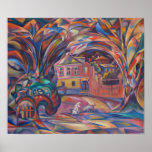 Landscape with Caramel Taste Posters