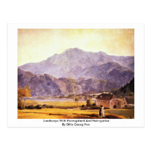 Landscape With Herzogstand And Heimgarten Postcard