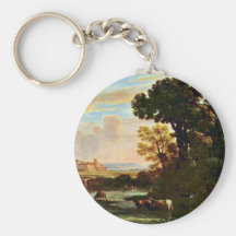 Landscape With Shepherds (Pastorale) Keychains