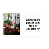 LANDSCAPER OR FLORIST BUSINESS CARD business cards