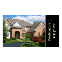 Landscaper or Landscaping Business Card Template
