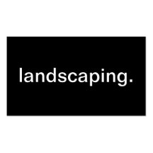 Landscaping Business Card Template
