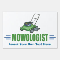 Landscaping, Landscaper yard signs