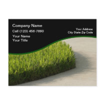 Landscaping Postcards Curb