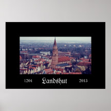 Landshut, Germany Print
