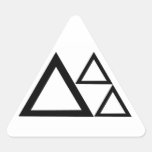 LandyPandyy Triangle Sticker