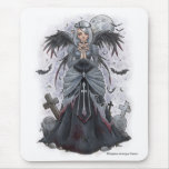 L'ange foncé Mousepad de prêtresse Tapis De Souris
