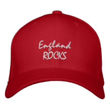 L'Angleterre BASCULE des chapeaux du football et d Casquette Brodée