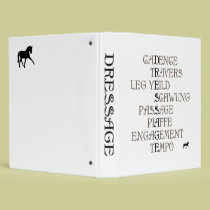 Language of Dressage binders