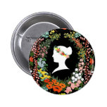 Language of Flowers Pinback Button