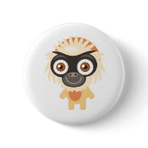 Langur - My Conservation Park Pinback Button