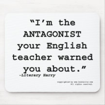 L'antagoniste votre professeur d'Anglais vous a av Tapis De Souris