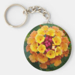 Lantana Flower II Keychain