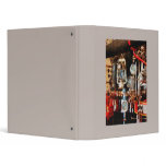 Lantern and Gauges on Fire Truck Vinyl Binder