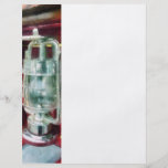 Lantern on Old Fire Truck Full Color Flyer