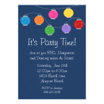 Lantern Party Invitation invitations