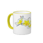 LAO FLOWER DOK CHAMPA - PLUMERIA RUBRA COFFEE MUG