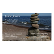 Lao Tzu Quote Business Card