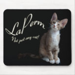 LaPerm cat mousepad