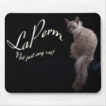 LaPerm cat mousepad