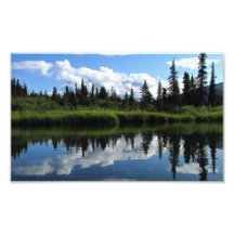 Lapie River Reflection Photo