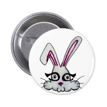 Lapin Badge Avec Épingle